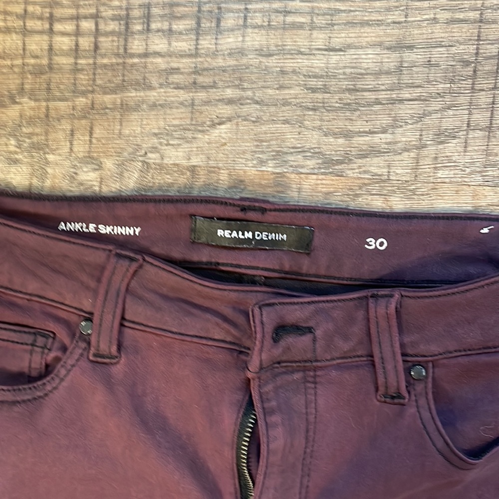 Maroon pants - Picture 2 of 3